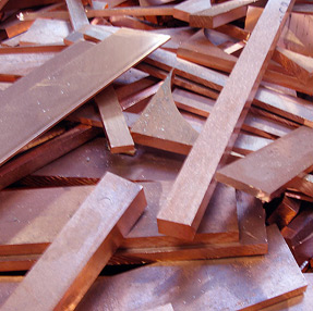 Solid copper waste